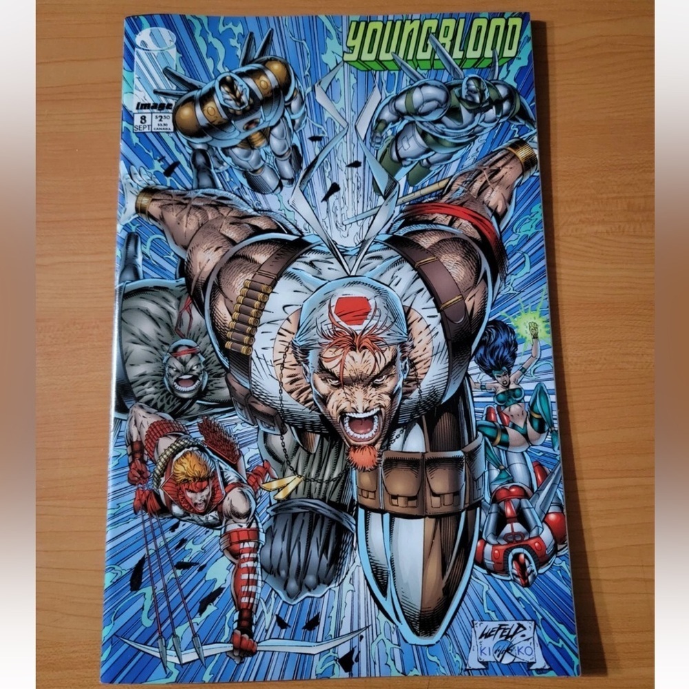 YOUNGBLOOD #8 VOL. 1 HIGH GRADE IMAGE COMIC BOOK